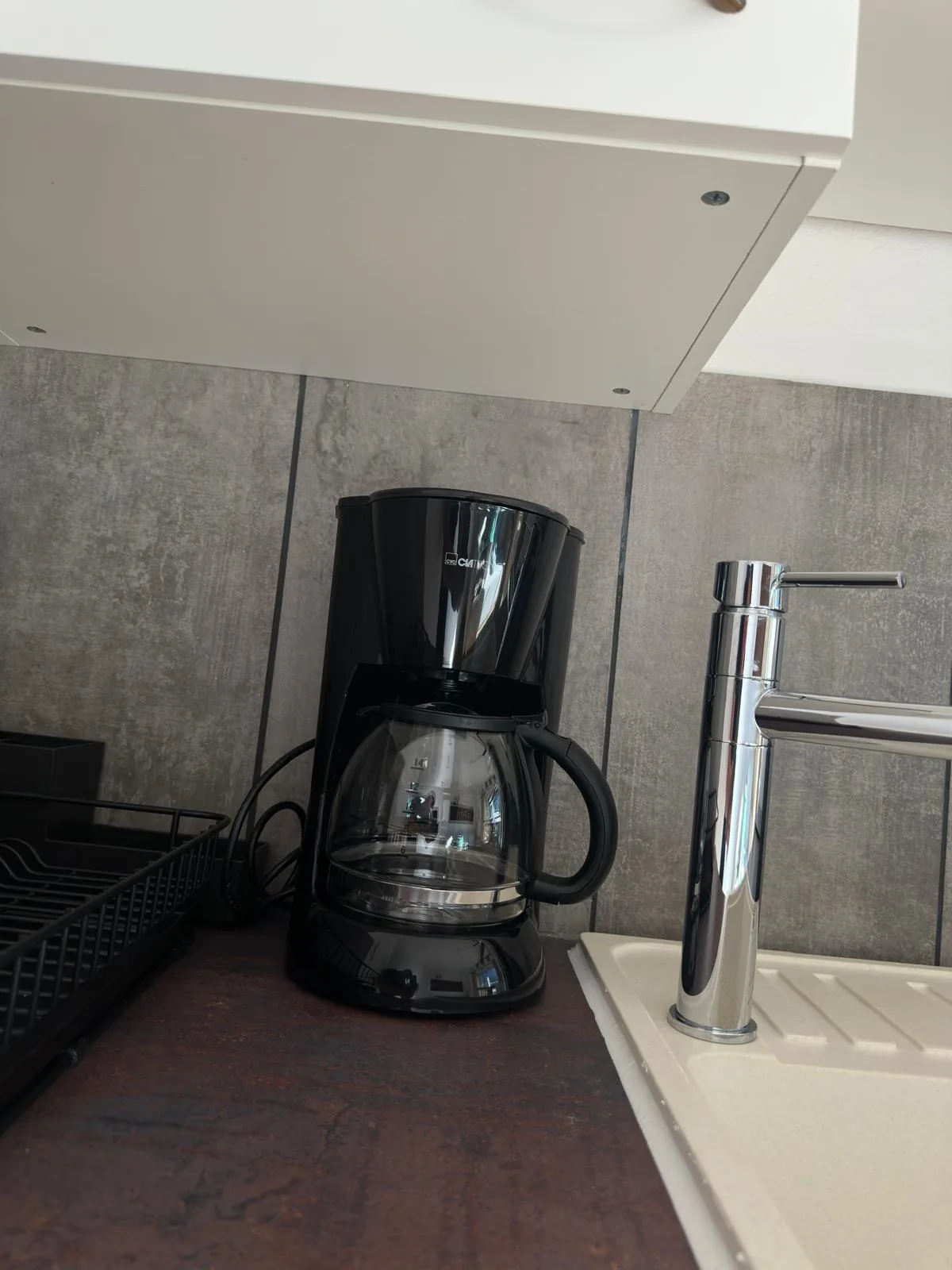 Küchendetail der Ferienwohnung Königstandblick