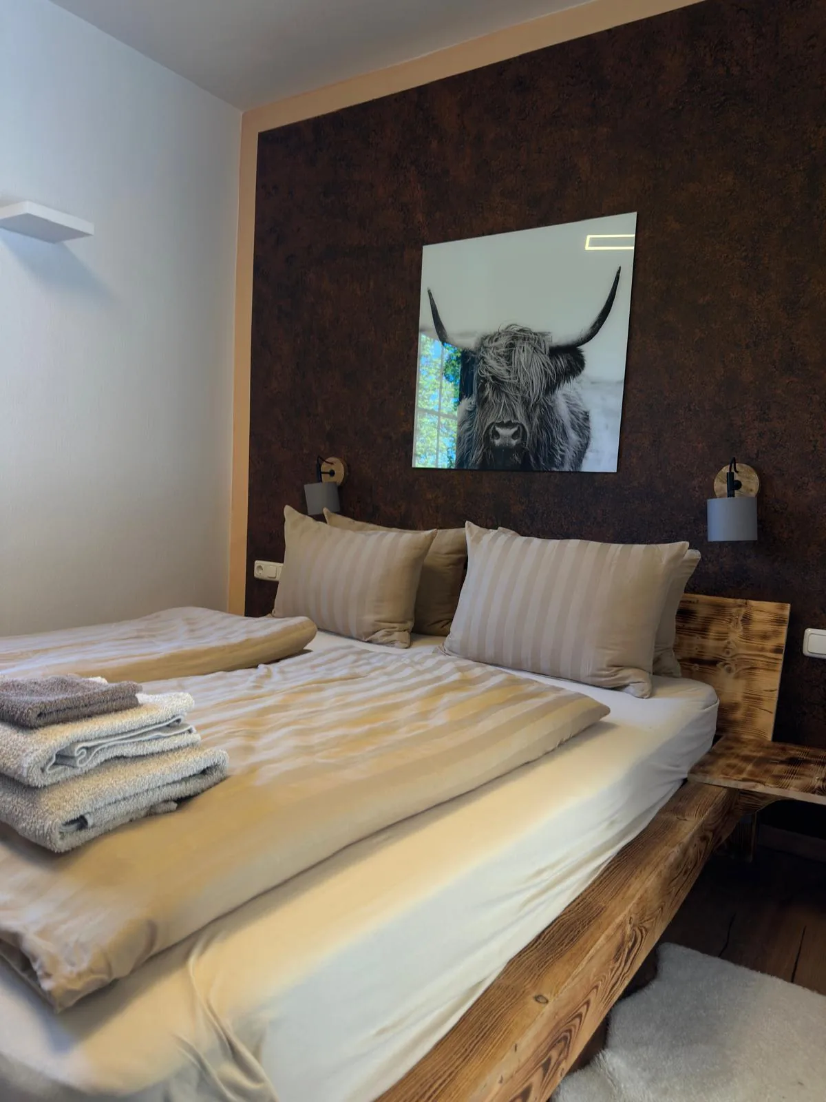Schlafzimmer der Ferienwohnung Königstandblick, weitere Ansicht