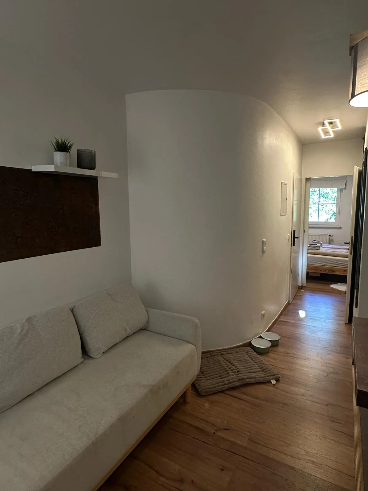 Wohnzimmer der Ferienwohnung Königstandblick