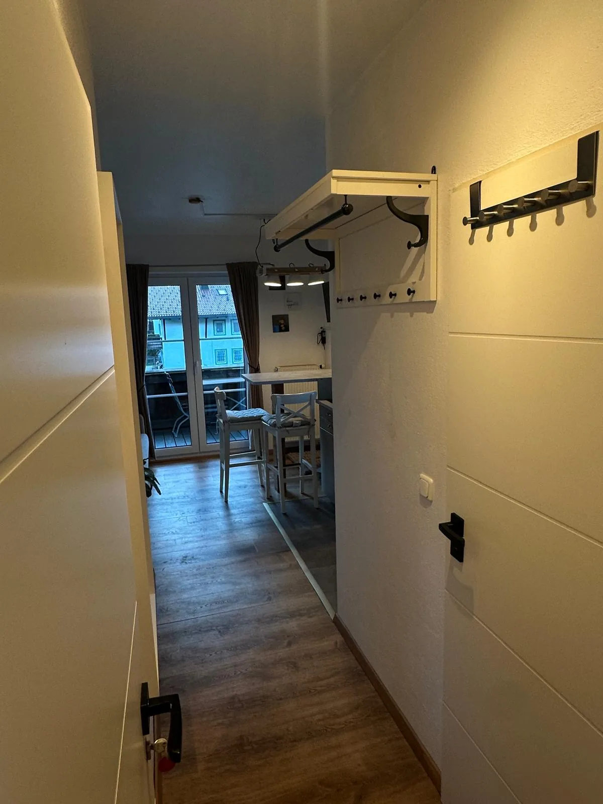 Flur der Ferienwohnung Kramerblick