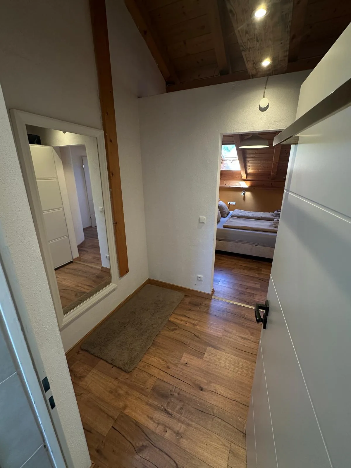 Flur der Ferienwohnung Schafkopfblick