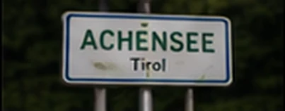 Ortsschild Achensee Tirol